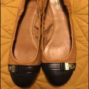 Coach ballet flats